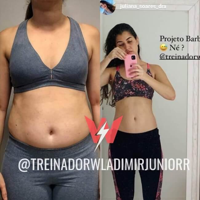Resultado emagrecimento personal trainer