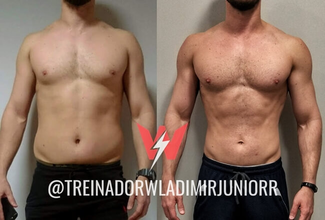 Hipertrofia masculina resultado